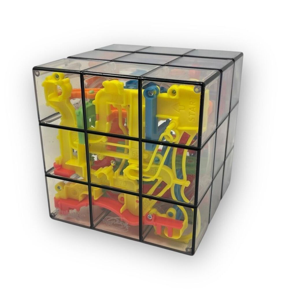 Rubik’s Perplexus Fusion 3 x 3 Challenging Puzzle Maze Ball Skill Game Cube